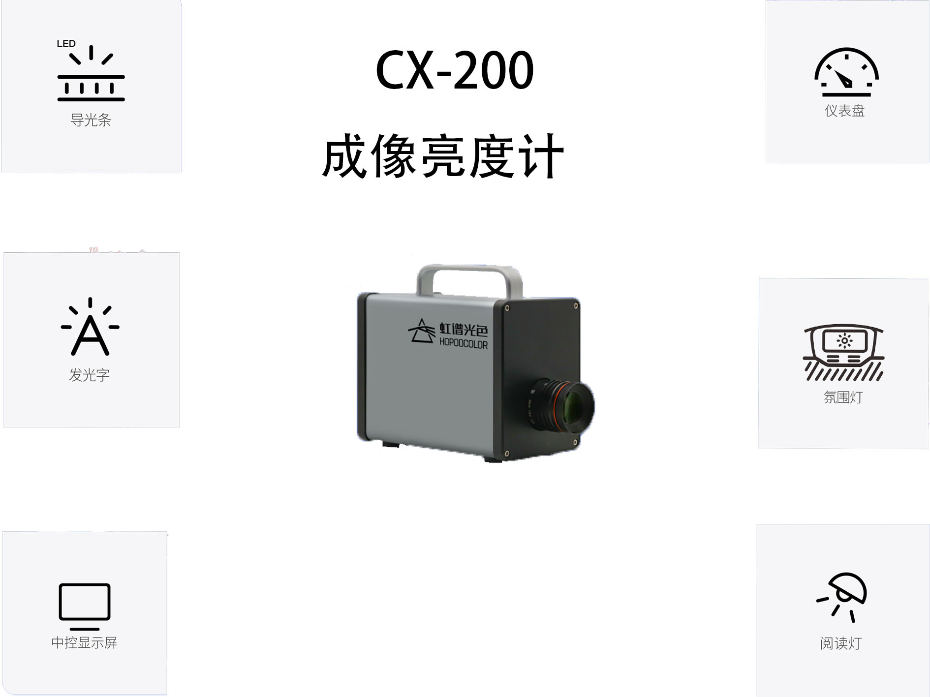 CX200成像亮度计 CX200成像亮度计